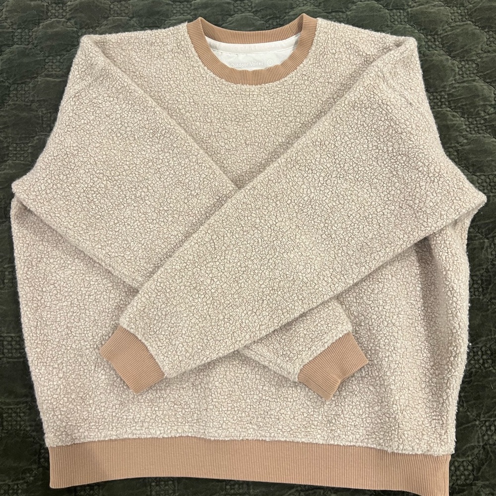 Outdoor Voices Fleece Pullover